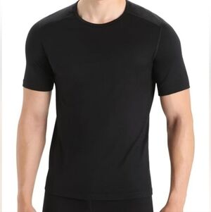 Black Short Sleeve T-Shirt Medium Icebreaker 3 Pcs